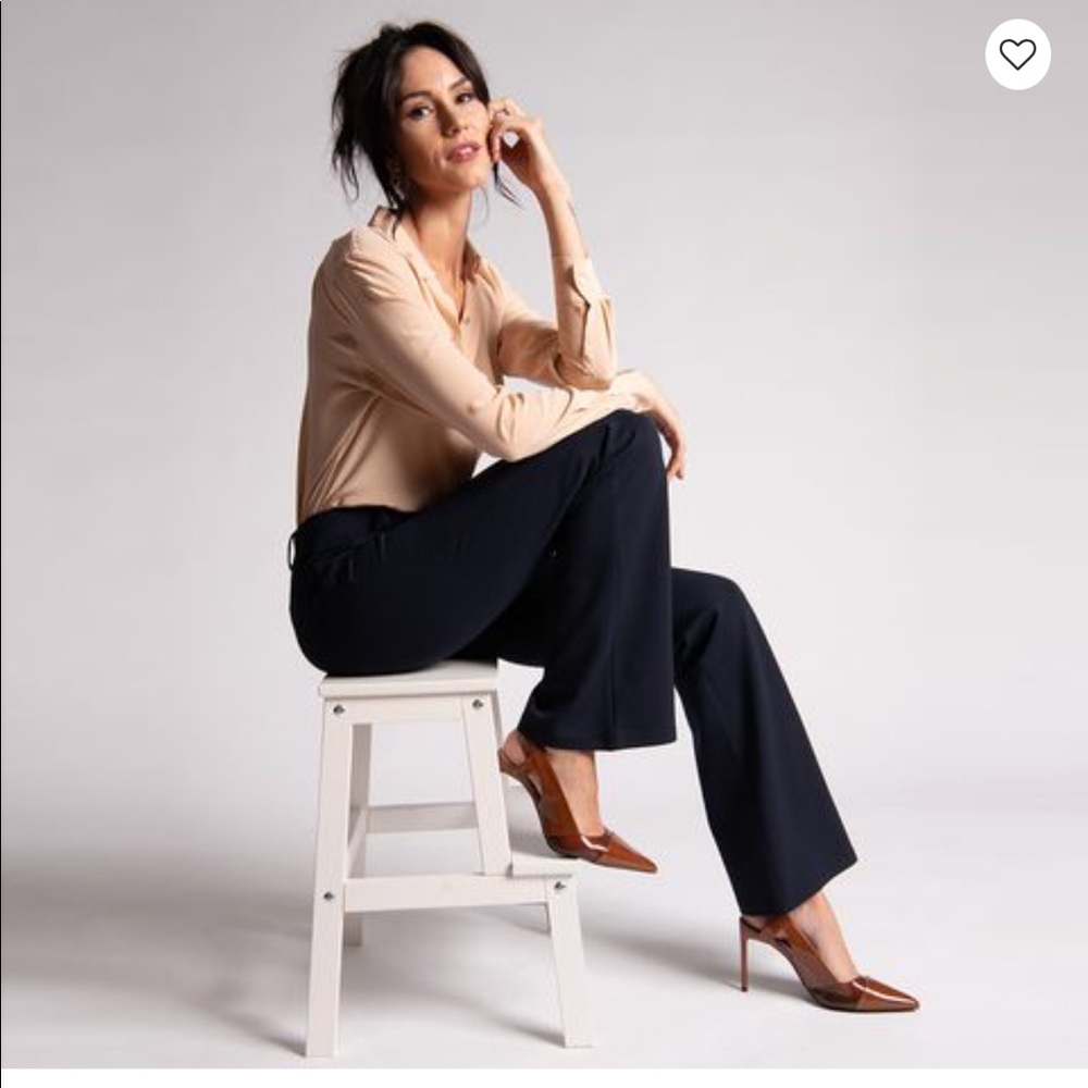 •BETABRAND• Boot Cut Navy Blue Pants